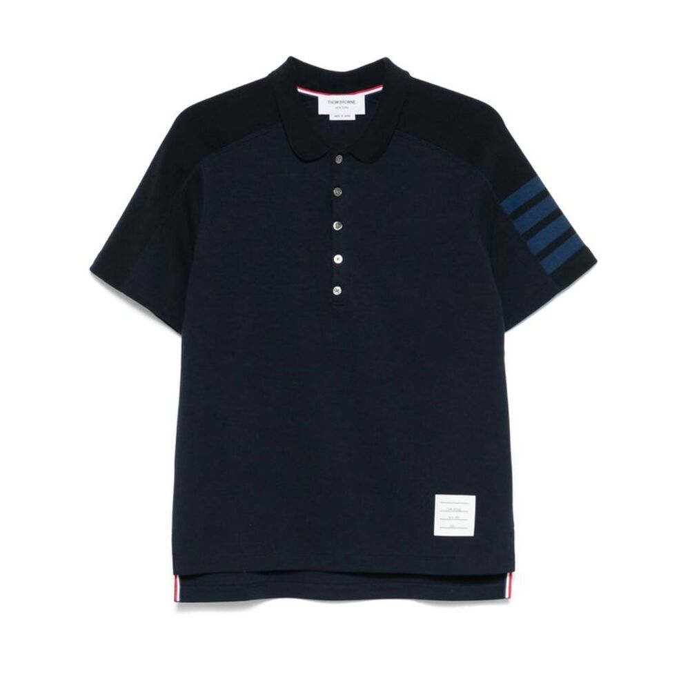 Thom Browne Blue Polo Shirts Men